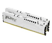Kingston Pamięć DDR5 Fury Beast 32GB(2*16GB)/6000 CL36 biała Kingston