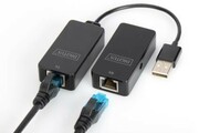 Digitus Przedłużacz/Extender USB 2.0 HighSpeed po skrętce Cat.5e/6 UTP, do 50m Digitus