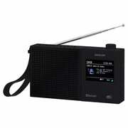 Sencor Radio cyfrowe DAB+,FM RDS SRD 7790B LCD 2,4 Bluetooth Akumulator Sencor