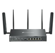 TP-LINK Brama sieciowa gigabitowa ER706WP-4G Omada 4G+ Cat6 AX3000 VPN 4-Port PoE+ 1× Gigabit SFP WAN/LAN, 1× Gigabit RJ45 WAN, 4× Gigabit WAN/LAN ER7 TP-LINK