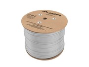Lanberg Kabel LAN SFTP kat.5e 305m drut CU LSZH CRP+FLUKE PASSED szary Lanberg