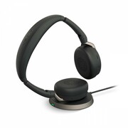Jabra Słuchawki Evolve2 65 Flex Link380a UC Stereo ładowarka bezprzewodowa Jabra