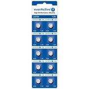 everActive Baterie alkaliczne mini AG5/G5/LR754/LR48 blister 10 szt. everActive