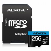 Adata Karta pamięci microSD Premier 256GB UHS1/CL10/A1+adapter Adata