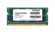 Patriot Pamięć Ultrabook DDR3 SODIMM 8GB 1600GHz Patriot