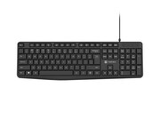 Natec Klawiatura Nautilus US slim 1.8m Czarna Natec