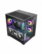 TACENS Obudowa MARS MC-VIEW3 Czarna mATX 3xARGB TACENS