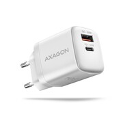 AXAGON ACU-PQ30W Ładowarka sieciowa PD & QC 30W, QC3.0,4.0/AFC/FCP/PPS/Apple Biała AXAGON