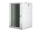 Lanberg Szafa instalacyjna wisząca 19 18U 600X600mm szara (drzwi szklane) Lanberg
