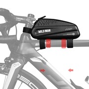 Wildman Etui sakwa na ramę EX 1L uchwyt rower czarny Wildman