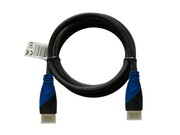 Savio Kabel HDMI (M) 2m, oplot nylonowy, złote końcówki, v1.4 high speed, ethernet/3D, CL-48 Savio