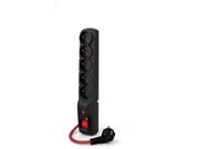 Acar Listwa zasilająca F5 Power 10m 16A (5 gniazd) czarna Acar