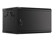 Lanberg Szafa wisząca 19 6U 600x450 WF01-6406-00B czarna Lanberg