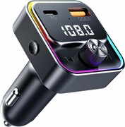 Sencor Transmiter FM SWM 3000 Modulator Bluetooth, USB A+C, MP3, PD, QC 3.0, Siri Sencor