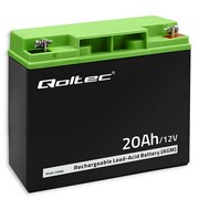 Qoltec Akumulator AGM | 12V | 20Ah | max. 300A Qoltec