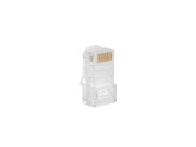 Lanberg Wtyk sieciowy RJ45 8P8C kat.5E UTP (100szt) do linki i do drutu Lanberg