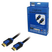 LogiLink Przewód HDMI, A/M to A/M, 4K/30 Hz, czarny/niebieski, 15 m LogiLink