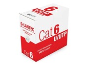 Q-LANTEC Kabel teleinformatyczny U/UTP kat.6 PVC 100% Miedź 305m - 10 lat gwarancji Q-LANTEC
