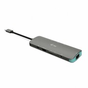 i-tec Stacja Dokująca USB-C Metal Nano 1x HDMI 4K Ultra HD 3840 x 2016 @ 30Hz 1x czytnik SD 1x czytnik micro SD 1x Ethernet GLAN RJ-45 port 1x i-tec