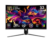 MSI Monitor 31.5 cala MAG 321CUP QD-LED/UHD/Curved/165Hz/czarny MSI