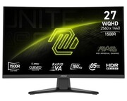 MSI Monitor MAG 275CQF E18 27 cali LED/WQHD/LED/Curved/180Hz/czarny MSI