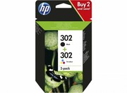 HP Combo Pack Ink 302BK+CL X4D37AE HP