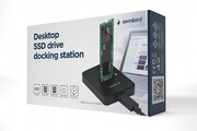 Gembird Stacja dokujaca dysków M.2 SATA i NVME USB-C Gembird