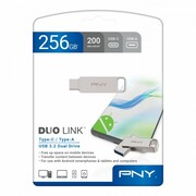 PNY Pendrive 256GB USB 3.2 Duo-Link P-FDI256DULINKTYC-GE PNY