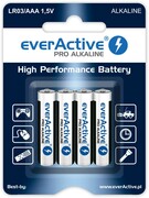 everActive Baterie paluszki LR03/AAA blister 4 szt. everActive