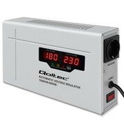 Qoltec Automatyczny stabilizator napięcia AVR 1000VA 3% | Compact | Toroidalny transformator Qoltec