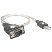 Techly Konwerter USB na RS232/ COM/DB9 Techly