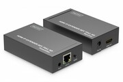 Digitus Przedłużacz/Extender HDMI 1080p 60Hz 120m po skrętce Cat.6/6A/7/8 HDCP 1.3 IR, zestaw Digitus