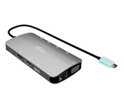 i-tec Stacja dokująca USB-C Meatl Nano 3x Display DP HDMI Power Delivery 100 W i-tec