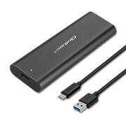 Qoltec Obudowa | kieszeń do dysków M.2 SATA SSD | NGFF | USB typ C Qoltec