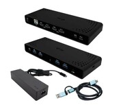 i-tec Stacja dokująca Universal Dual 4K Display Power Delivery 85W + i-tec USB-C Charger 100W i-tec