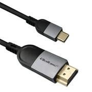 Qoltec Kabel Adapter USB-C na HDMI high speed 4K | 60Hz | 32AWG | 2m Qoltec
