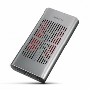 AXAGON EEM2-20GD Obudowa zewnętrzna aluminiowa USB-C 3.2 Gen2x2, Dual NVMe M.2 SSD 20gbps, Clone Master AXAGON