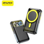 AWEI Powerbank PA-10 10000mAh MagSafe indukcyjny czarny AWEI