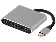 Tracer Adapter A-1 USB-C HDMI 4k, USB 3.0, PDW 100W Tracer
