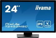 IIYAMA Monitor 24 cale T2452MSC-B1AG 10 PKT. POJ,IPS,HDMI,DP,2x1W,7H,2xUSB, 400cd/m2,AG-(Anti Glare) IIYAMA