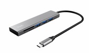 Trust HUB Halyx Fast USB-C czytnik kart Trust
