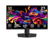 MSI Monitor MAG 271QP QD-OLED X 24/26.5 cali/FLAT/QD-LED/WQHD/240Hz/Black MSI