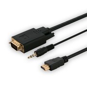Savio Adapter HDMI (M) -VGA (M) + audio CL-198 Savio