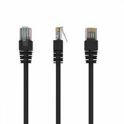 Gembird Patch cord kat.5e osłonka zalewana 0.25m czarny Gembird
