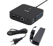 i-tec Stacja dokująca USB-C DP Dual HDMI Power Delivery 100W + Uniwersalna Ładowarka 100W i-tec