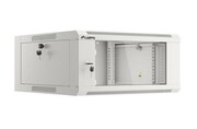 Lanberg Szafa instalacyjna rack wisząca 19 cali 4U 600 szara drzwi szkalne (złożona) Lanberg