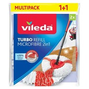 Vileda Wkład do mopa obrotowego TURBO 2w1 2 sztuki Vileda