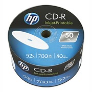 Verbatim HP CD-R 52x 700MB 50P Printable CRE00070WIP-3 69301 Verbatim