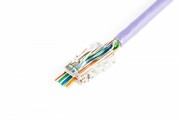 Digitus Wtyk RJ45 (8P8C) przelotowy, kat.5e, nieekranowany, AWG 26-24, opakowanie 100 sztuk Digitus