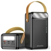 AWEI Powerbank P101K 22,5W 60000mAh czarny AWEI